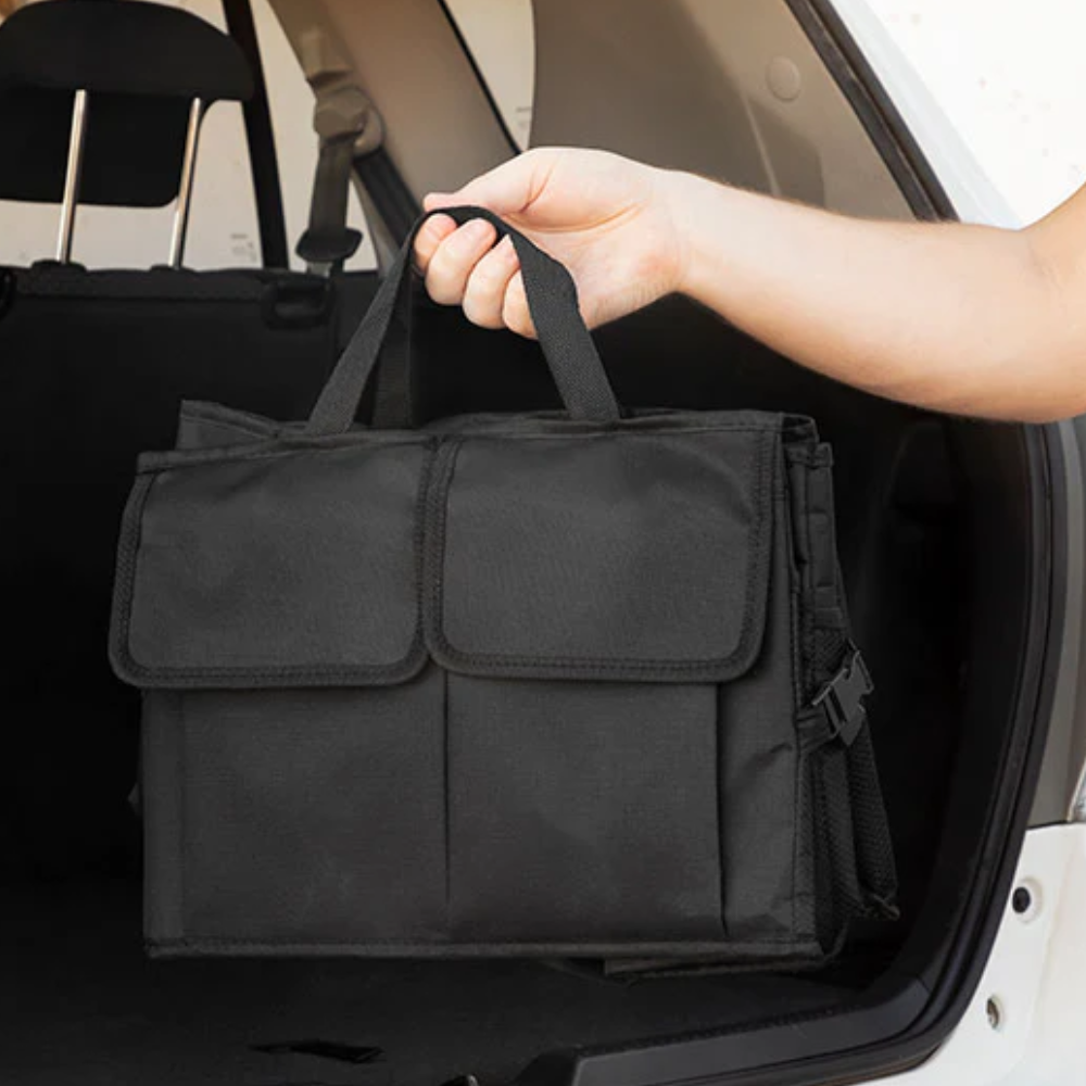 Rangement de voiture pliable pour coffre