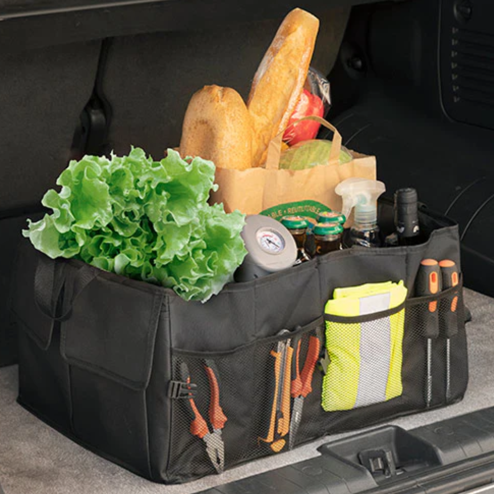 Rangement de voiture pliable pour coffre